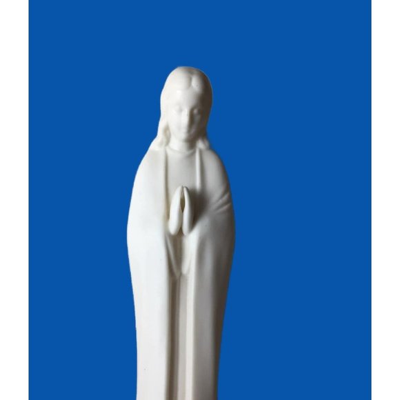 Vintage China Statue of the Virgin Mary ARDALT Verithin Japan Madonna Religious - Picture 1 of 6